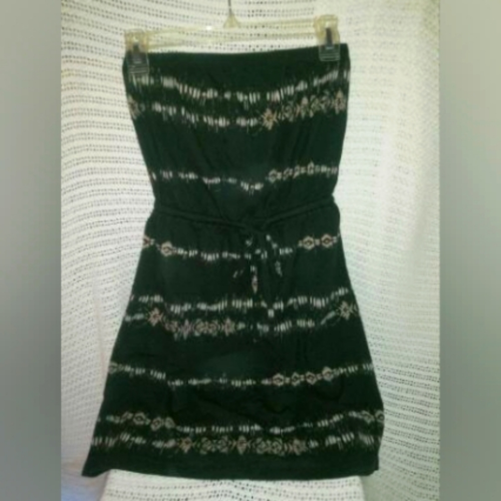 Women's black Mini halter